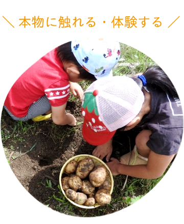 本物に触れる・体験する